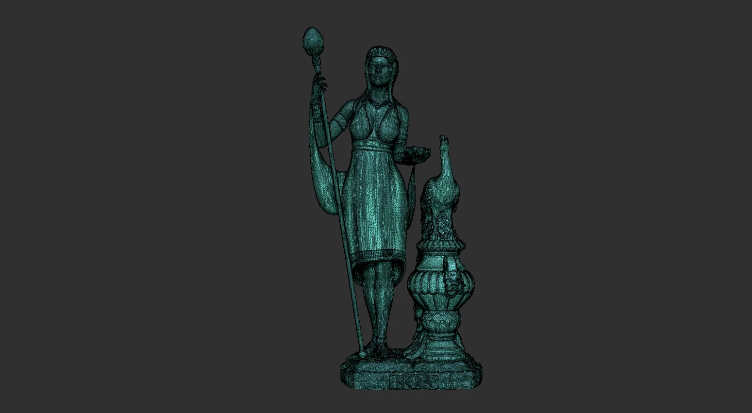 Hera Goddess statue for 3d print