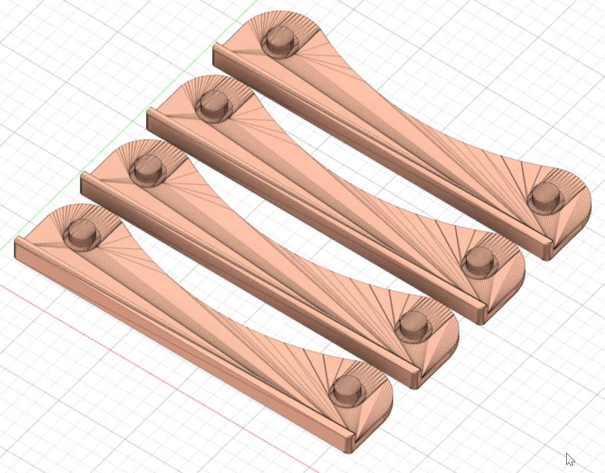 Filament Spool Holder - Qty x1-4, 3D models download