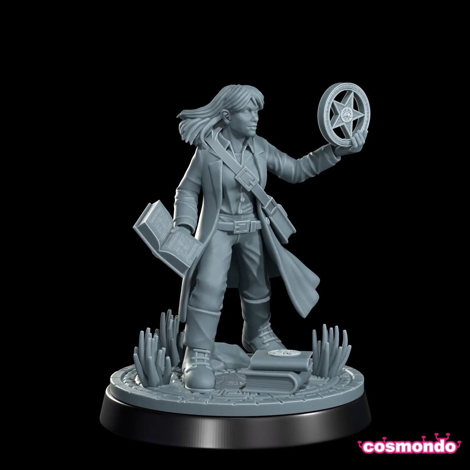 Miniatures STL Download - The Cult Expert, Cthulhu investigator.by ...