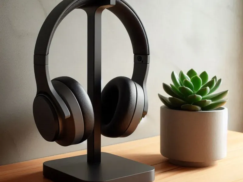 Soporte de diseño para auriculares