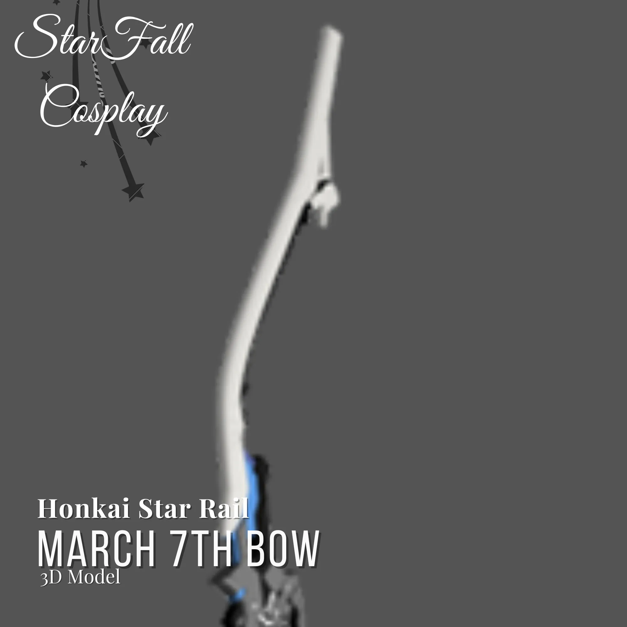 March 7th Bow 3D Model Honkai Impact