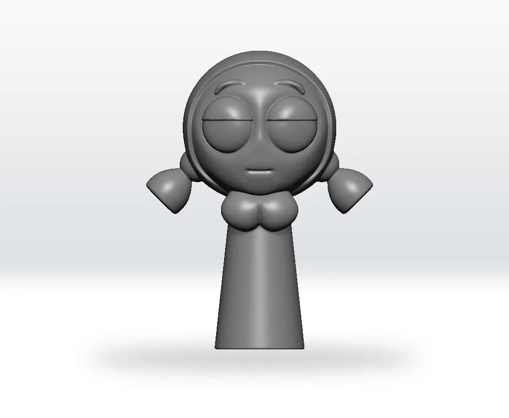 Sprunki doll Squid game STL 3D Character Fanart