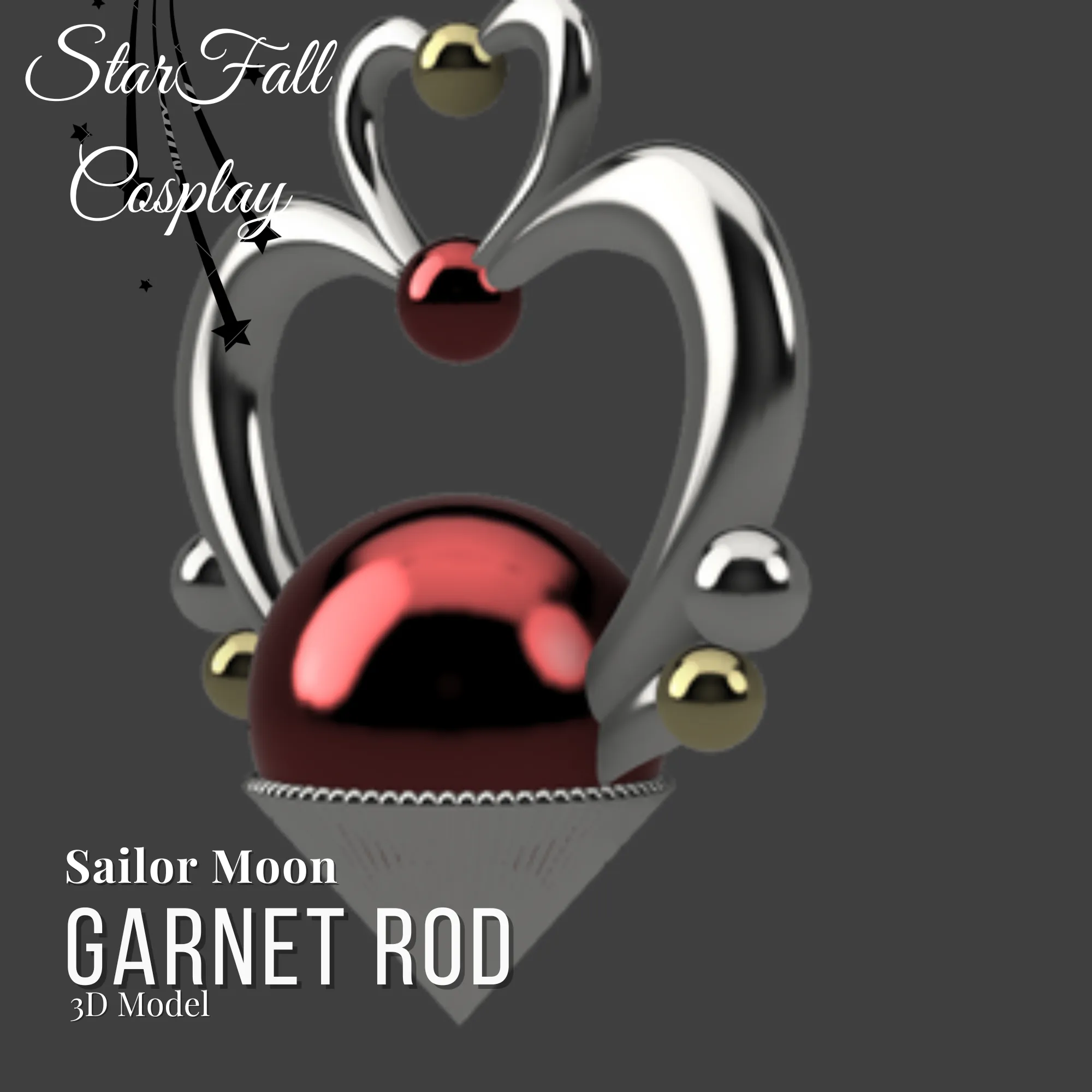 Garnet Rod Sailor Pluto