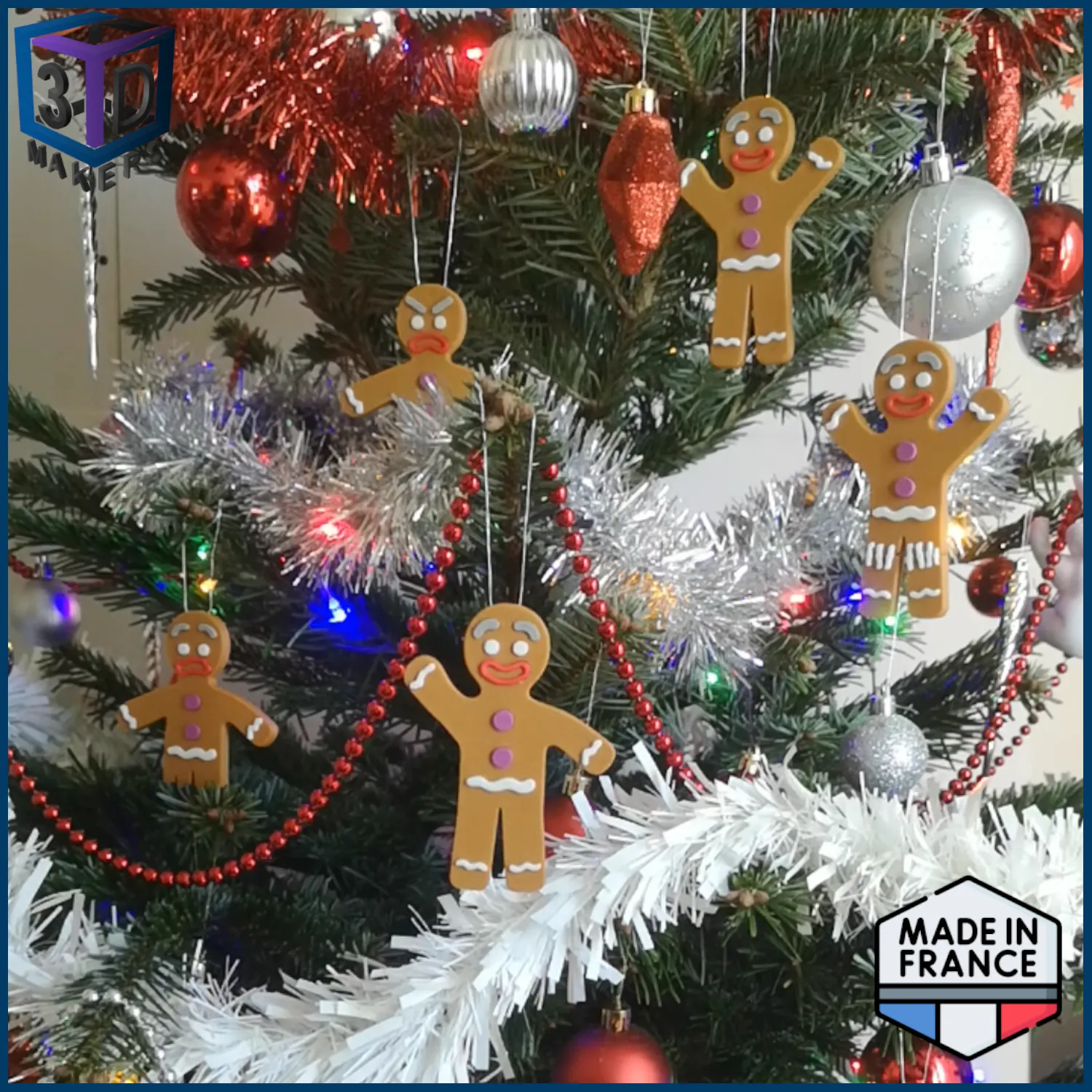 Angry Gingy Christmas Ornament from Shrek