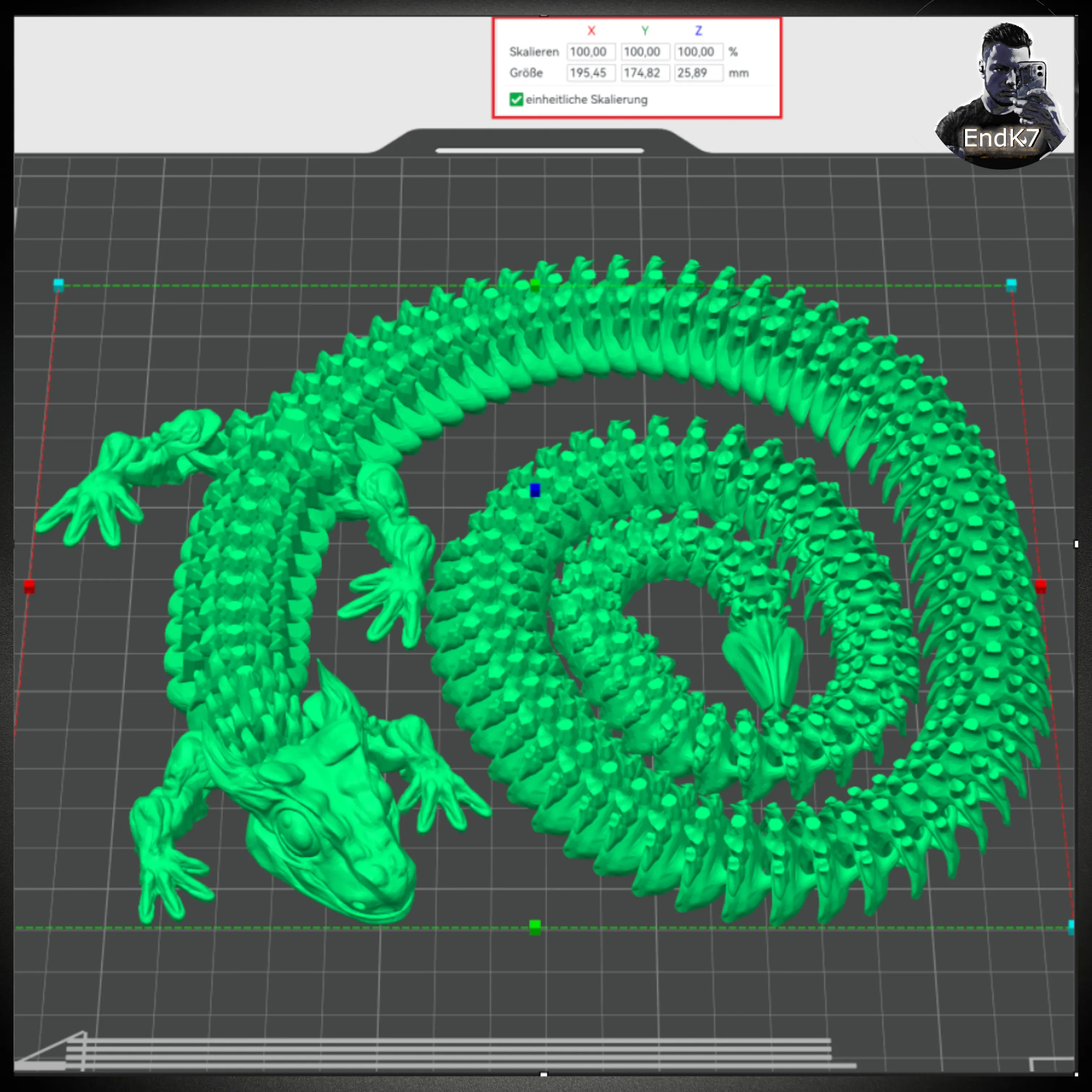 Glorious Baby Dragon - Extra Long version