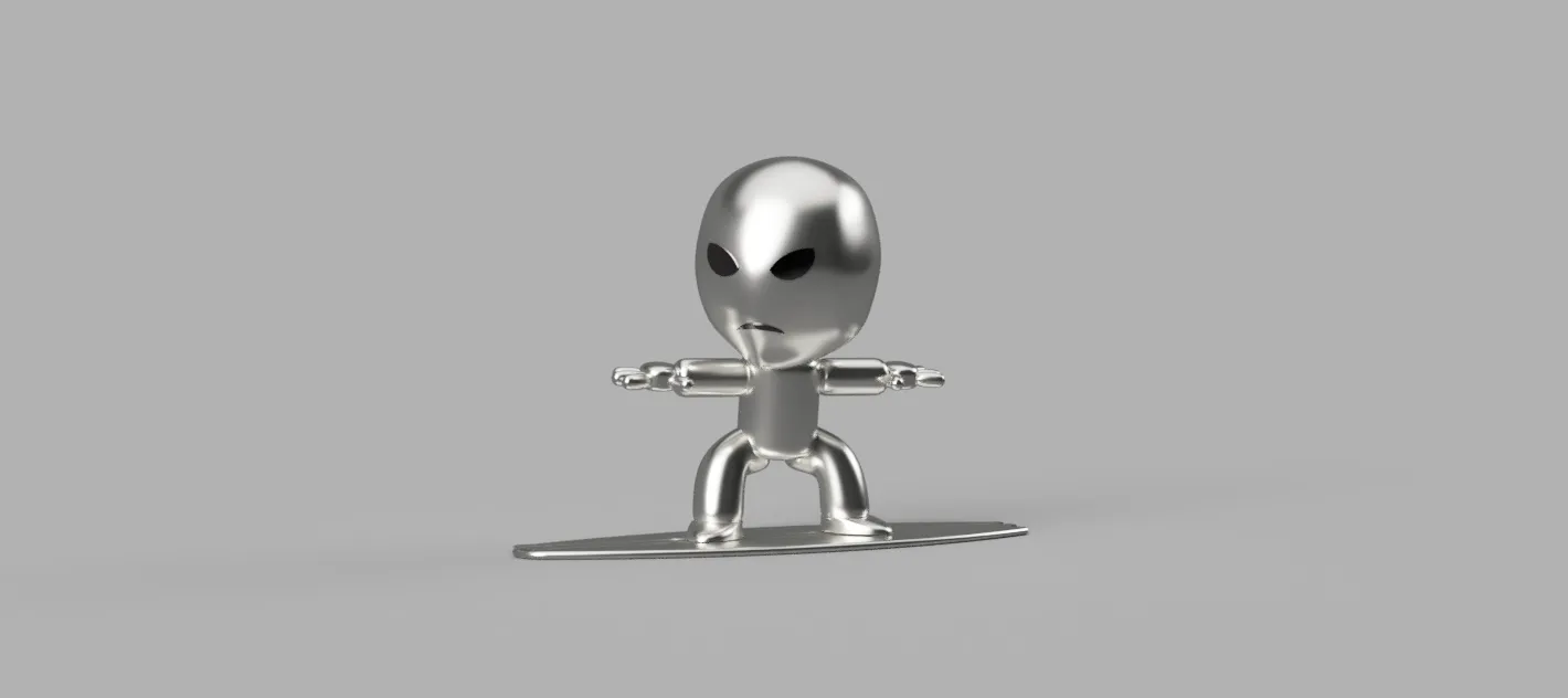 Marvel Comics Mini Silver Surfer (Norrin Radd)
