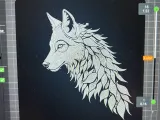 Wolf Leaf Hueforge 200x200-2