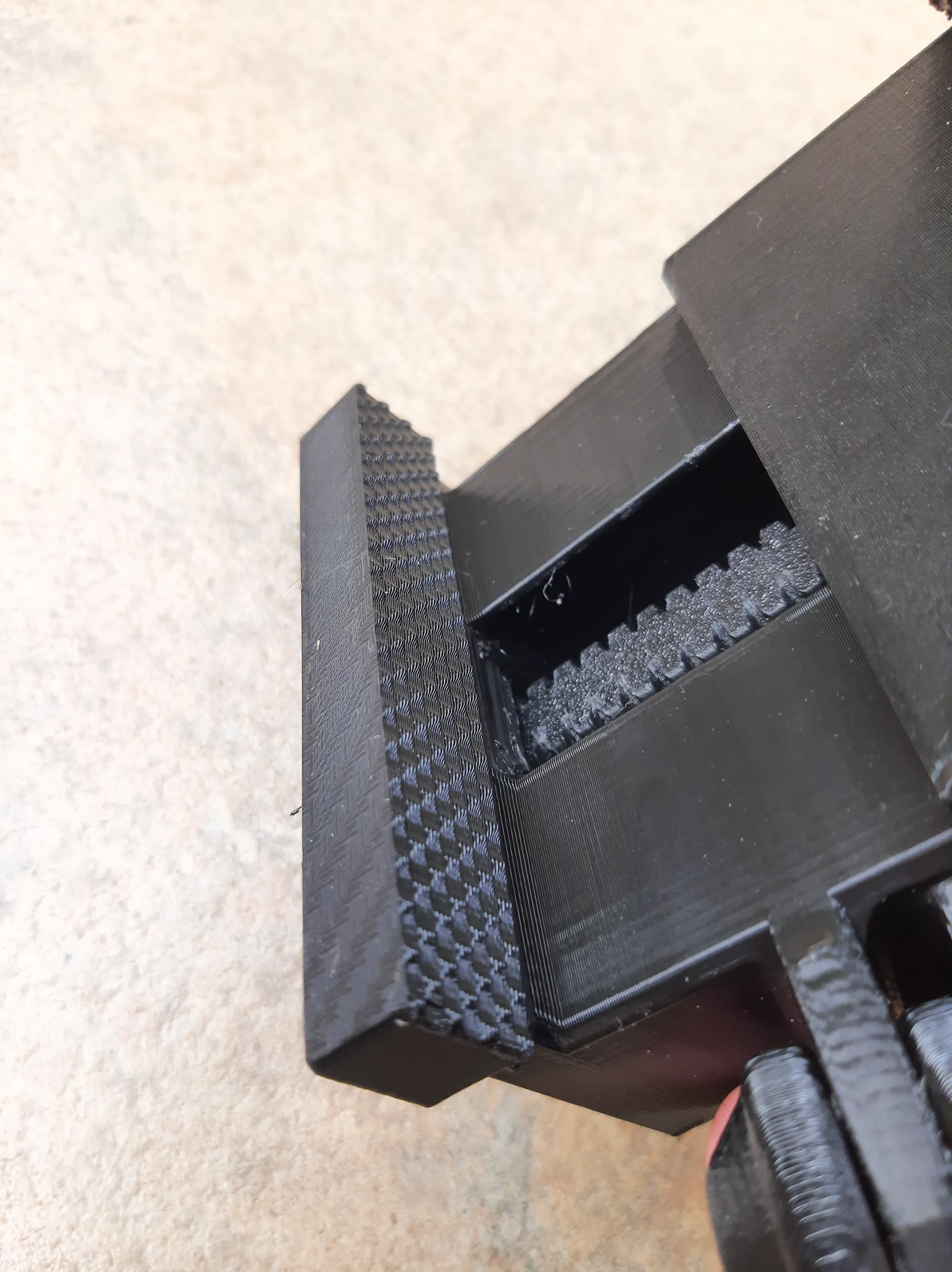 Over engineered Cell phone car support