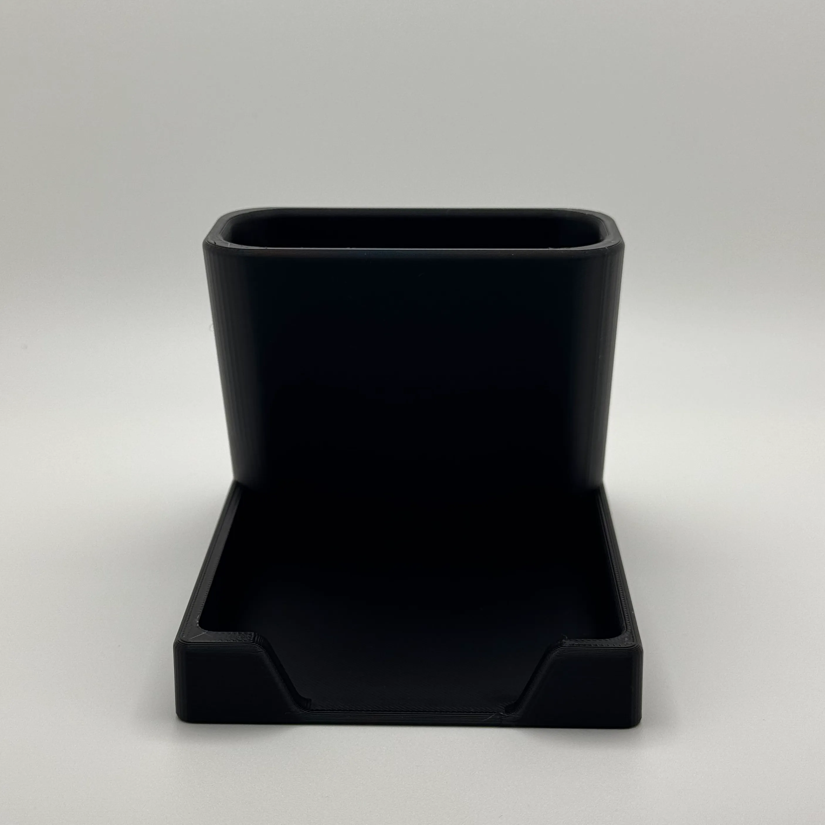 Slanted Pen and Sticky Note Holder - (designx-lab.com)