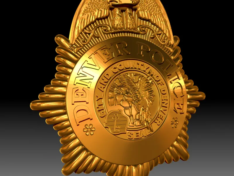 Denver Police Badge