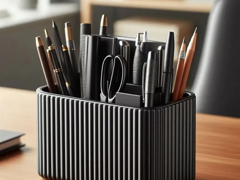 Büro-Organizer im Rippendesign