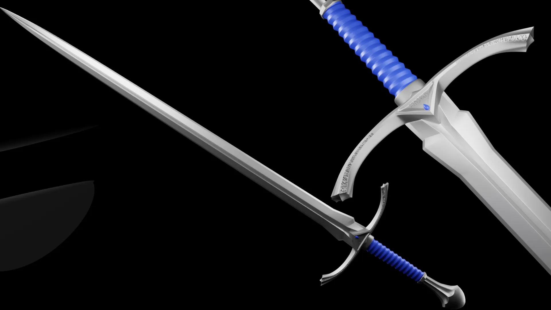 Glamdring Sword - Lord of the Rings - REAL SIZE COSPLAY FILE | 3D ...