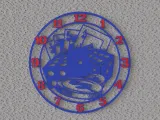 casino wall clock 2-8