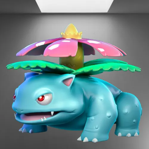 Pokémon Venusaur (#0003) 3D Printing STL File
