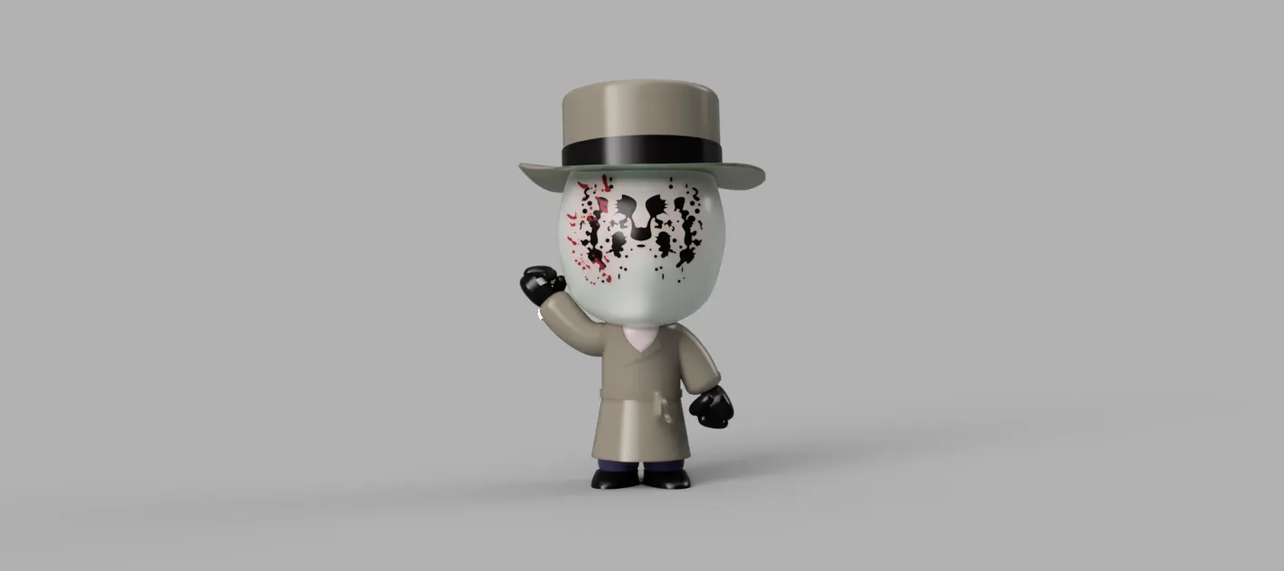 DC Comics Watchmen Mini Rorschach (Muscles)