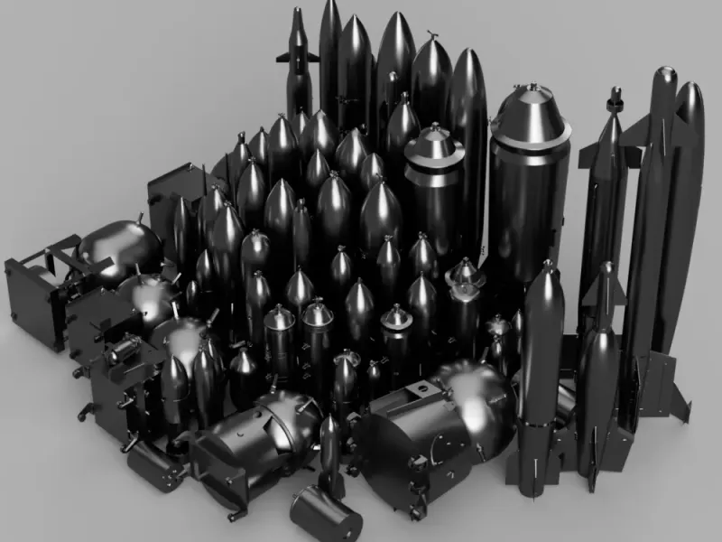 CN  | IT | JP | SWD BOMBS & MINES [72 pack] | MODELING PROP
