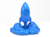Cartoon rocket-2