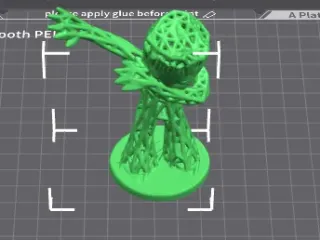 Baby Groot Dab Voronoi