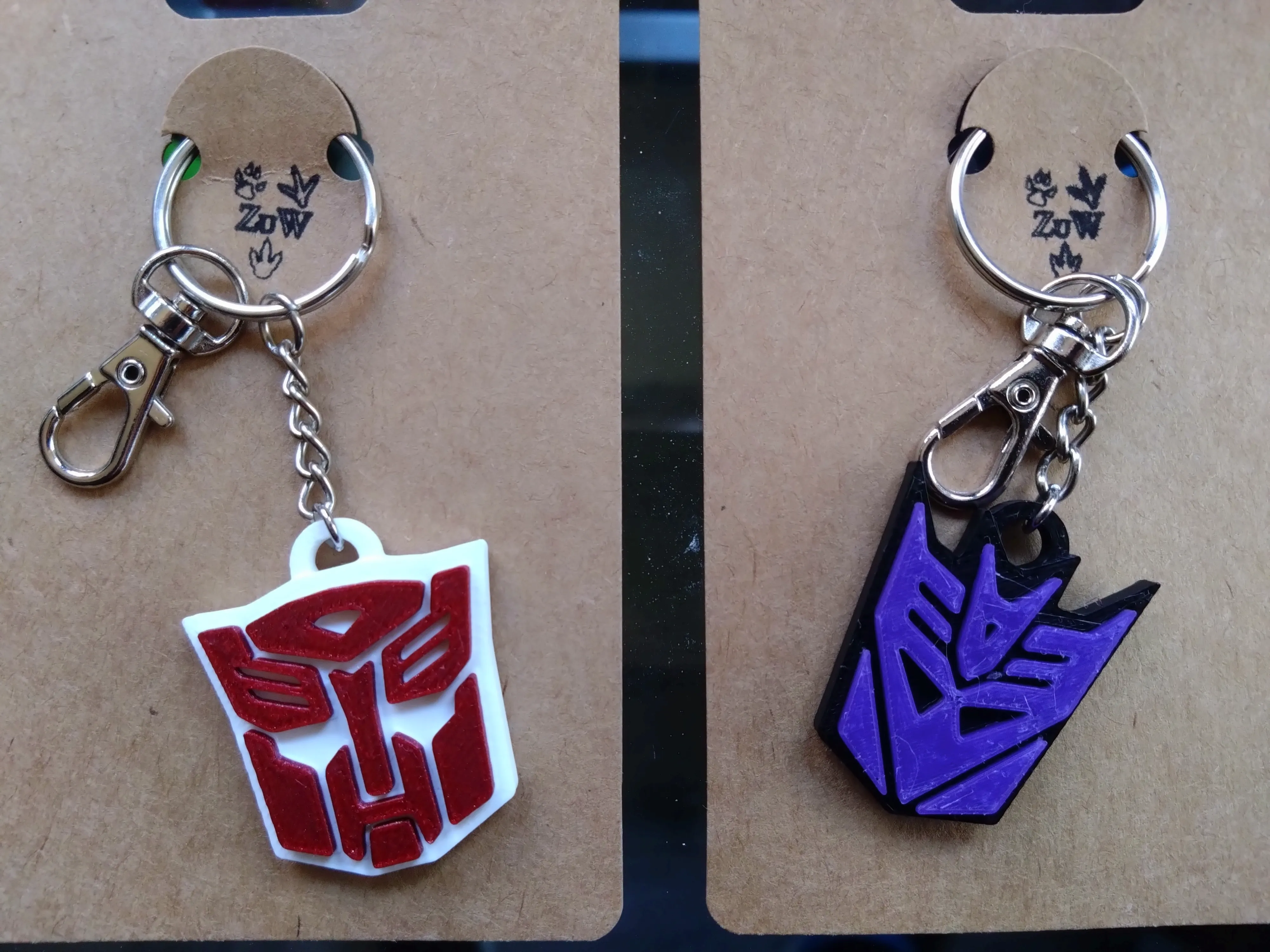 Transformers Charms