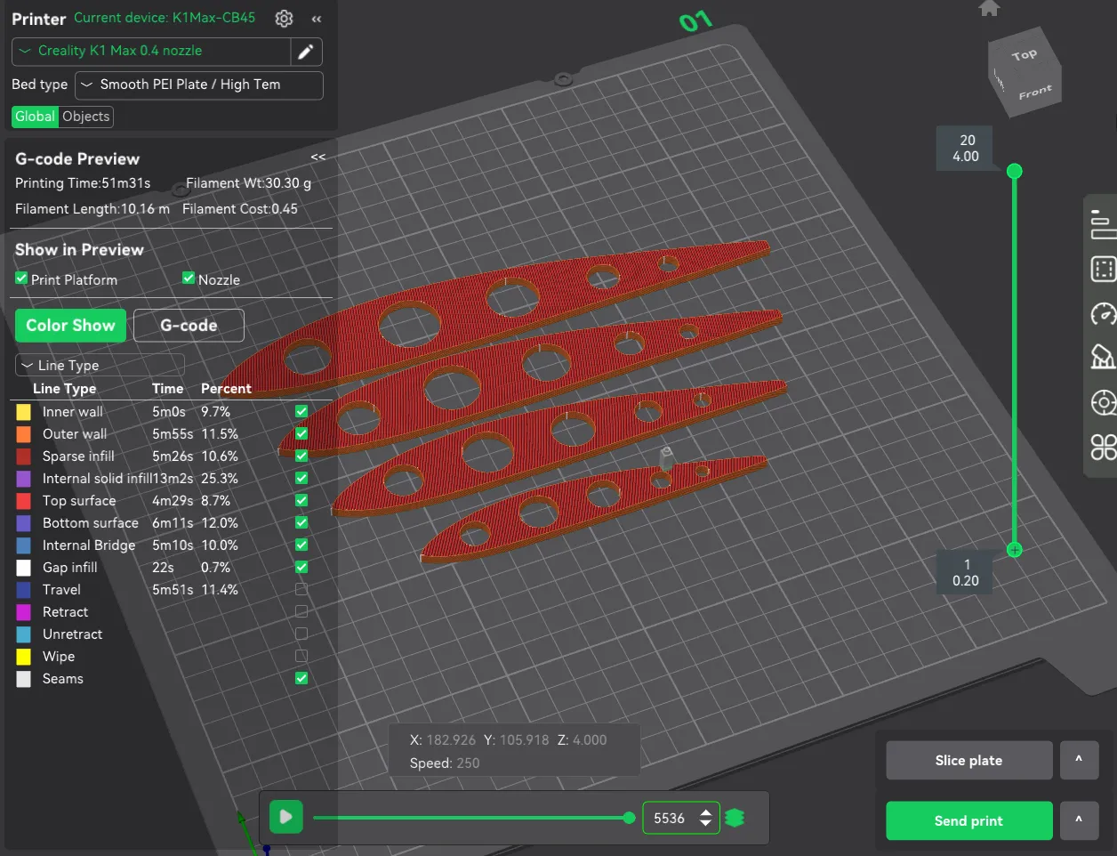 3D Printer Files | 3MF File | Aircraft Rib | Creality Cloud