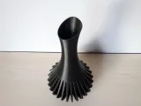 Ribbed vase-2