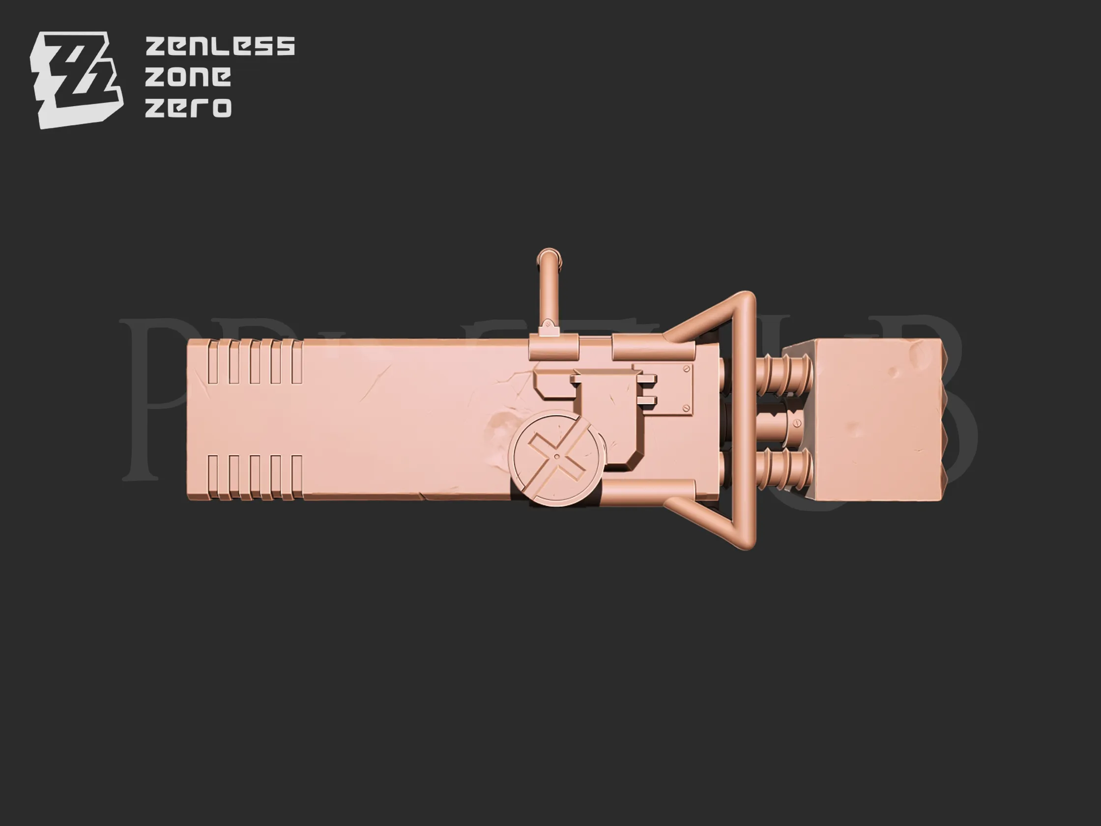 ZenlessZoneZero ben bigger W-Engine Big Cylinder for cosplay