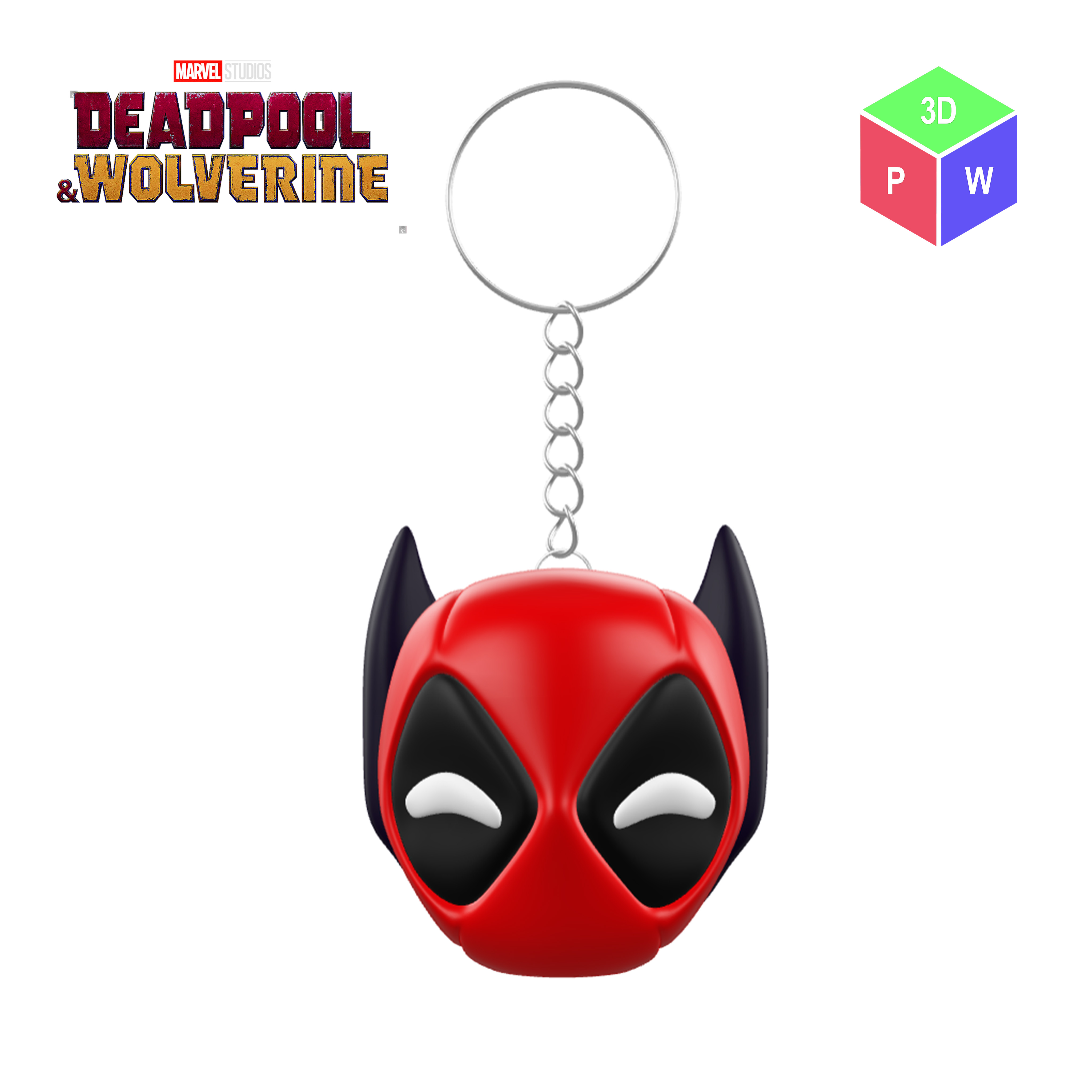 DEADPOOL & WOLVERINE KEYCHAIN 3D models download Creality Cloud