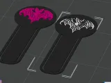 Halloween BookMark Bat-0