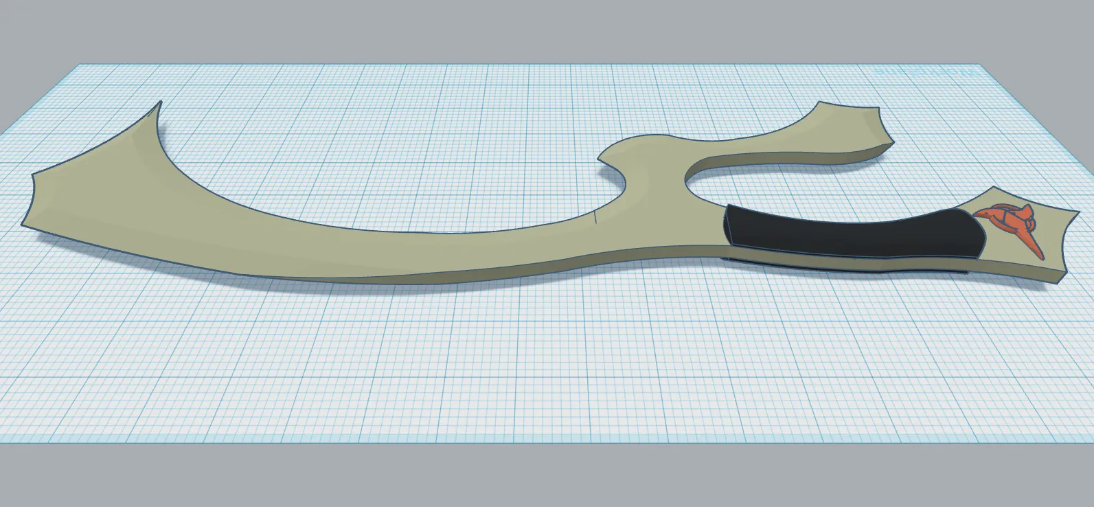 Hoja de batalla klingon Mek'leth 2
