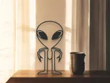 Alien Line Art, Desktop Line Art-0
