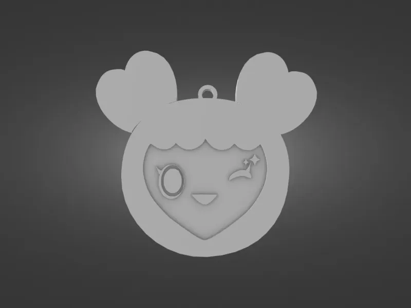 Twice Lovely keychain