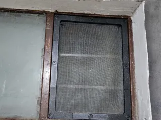 Window bug screen frame