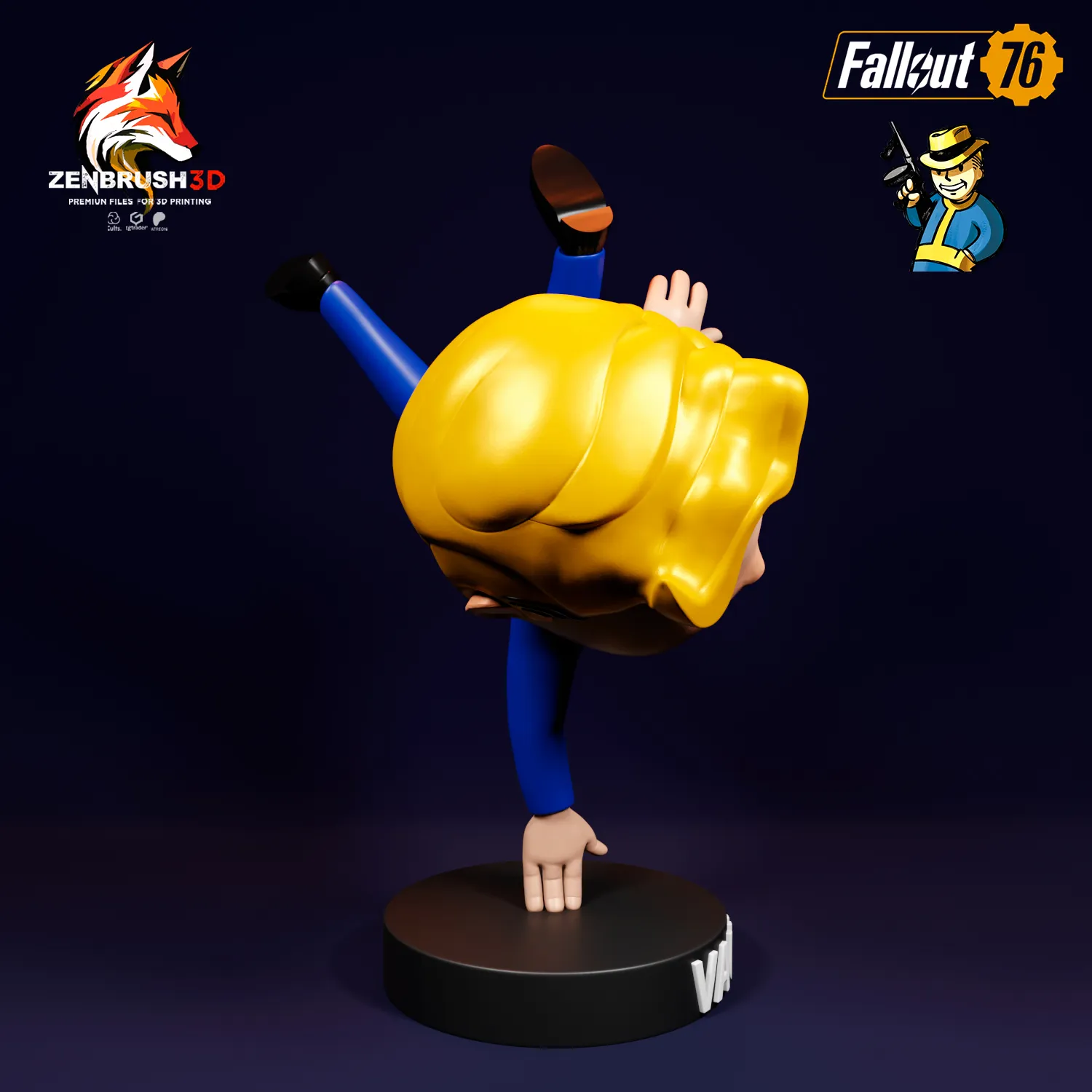 BOBBLEHEAD PACK 2 - FALLOUT 3D PRINTING - STL