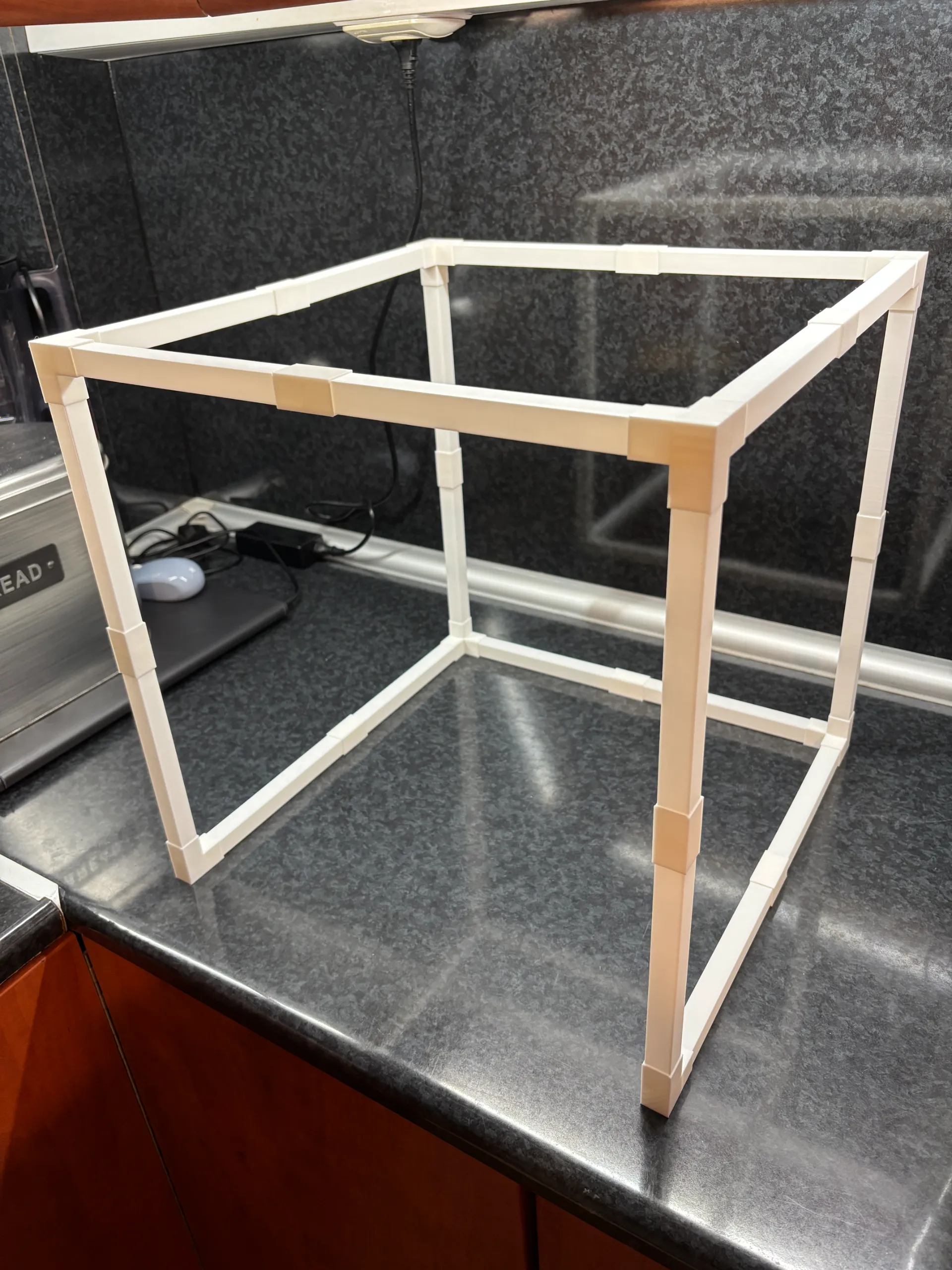 Modular Snap-Fit Frame System for Photo Box or Enclosure