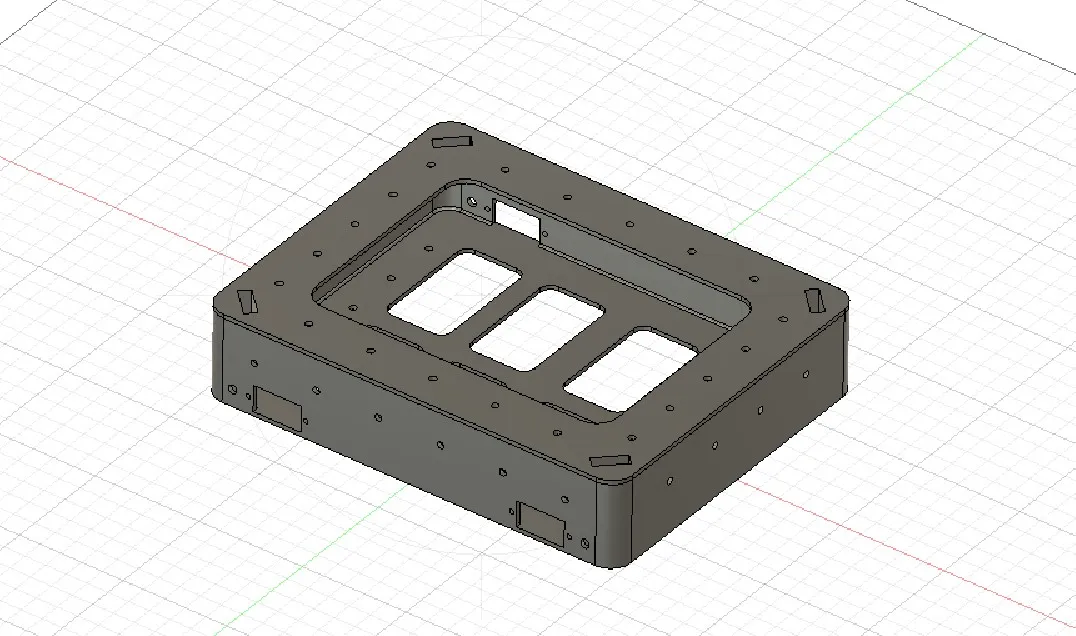 Engineering challenge chassis v3 (friction fit) + mounts