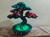 Bonsai Tree with Light Fitting-1