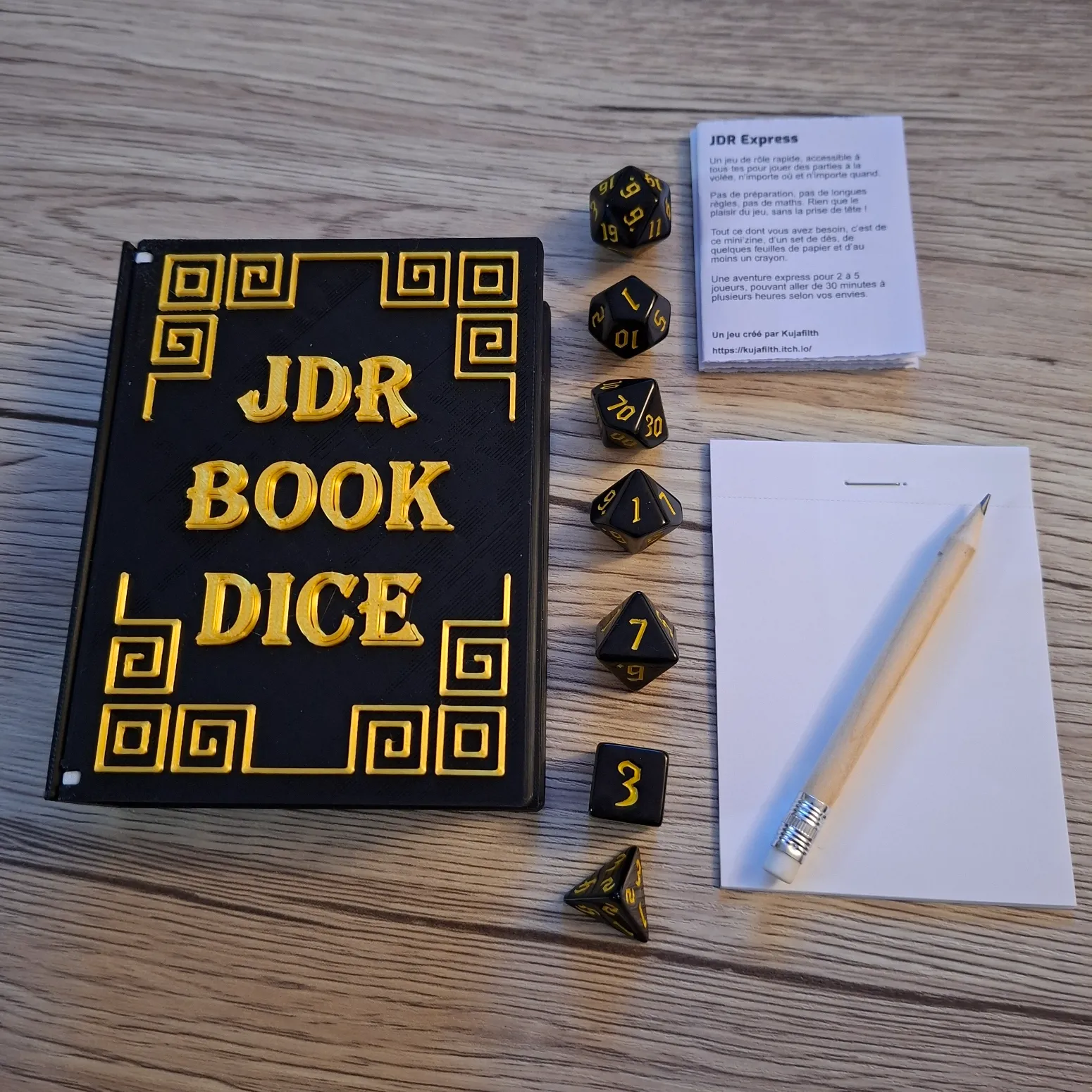 Dice tower Book – Tour à dés livre-1