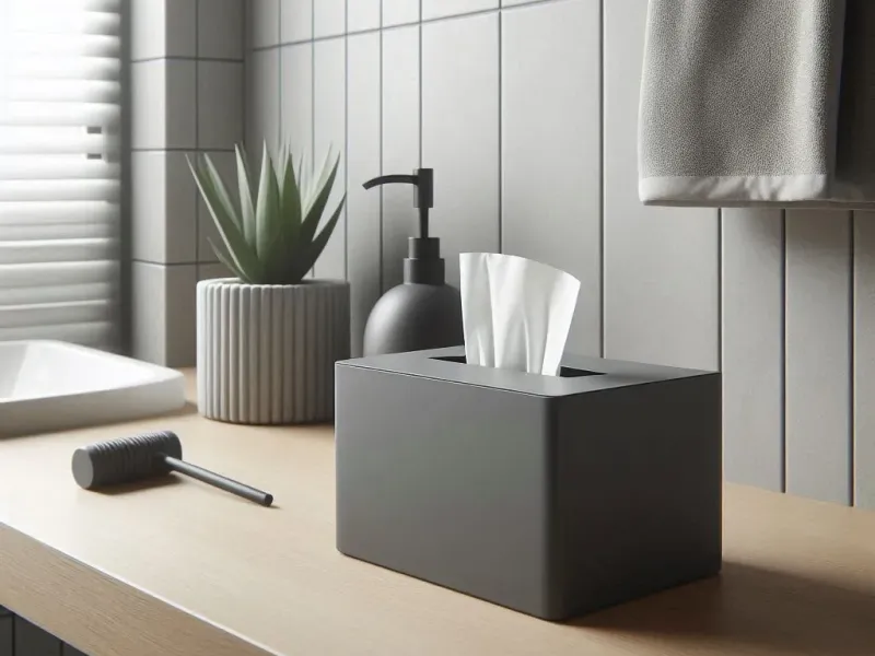 Minimalist Tissue Box – Sleek Tissue Dispenser