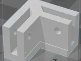 corner bracket for 3mm acrylic sheets-0