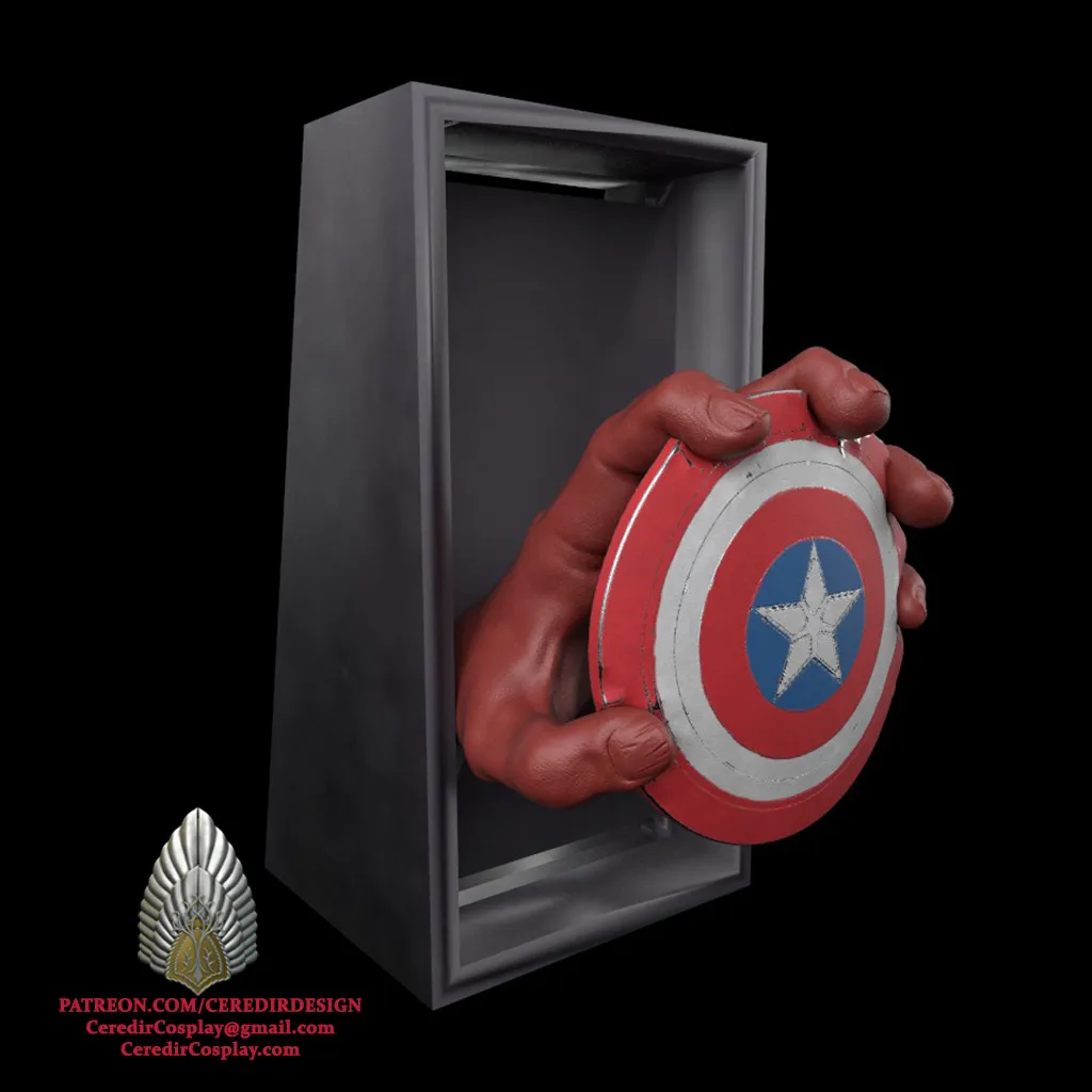 Red Hulk Book Nook 3D DIGITAL DOWNLOAD