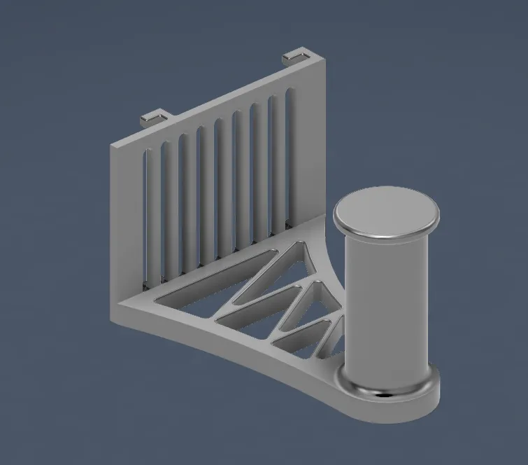 Skadis pegboard spool holder