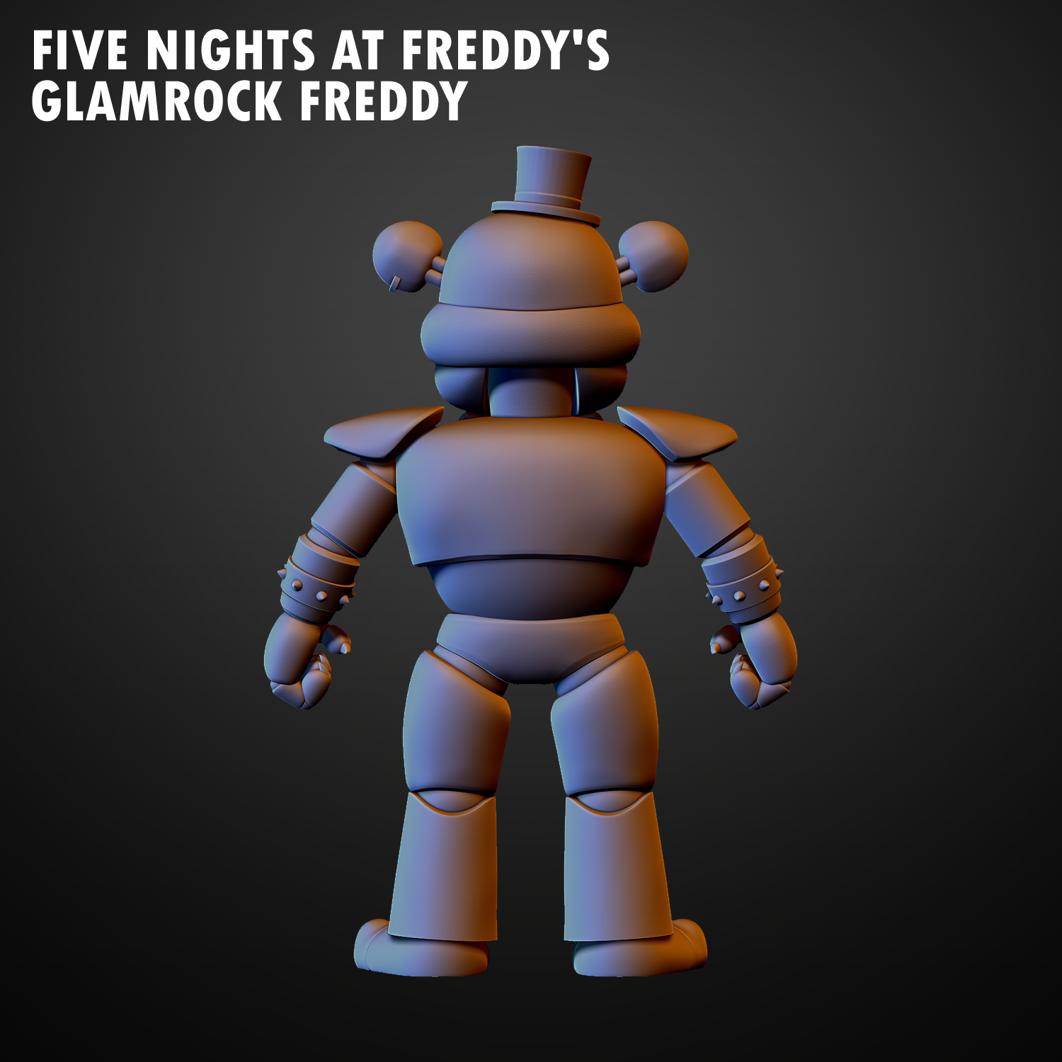 Glamrock Freddy Five Nights at Freddys FNAF Character 