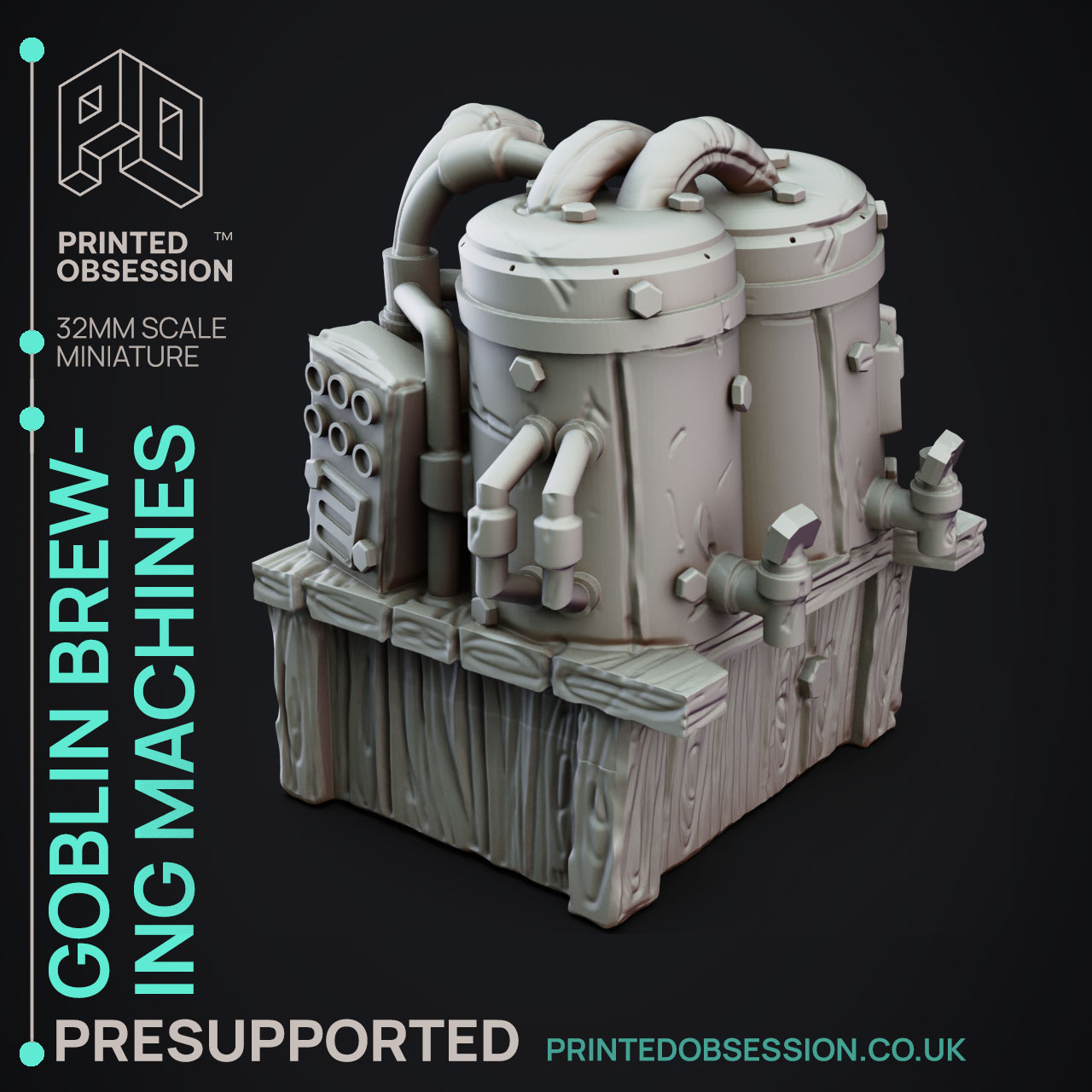 Potion Machines - Goblin Potion Makers - 4 Model bundle