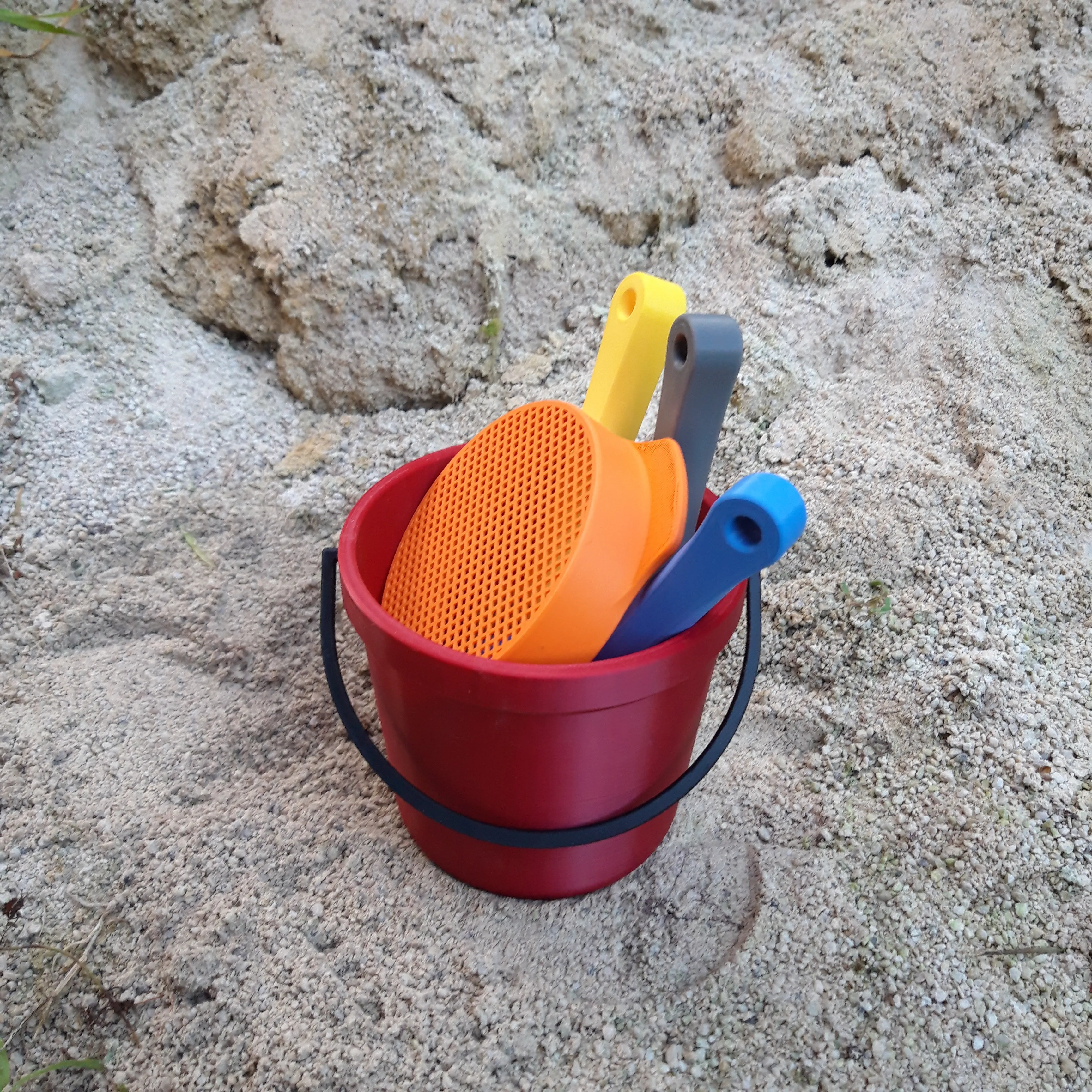 Beach sand play set