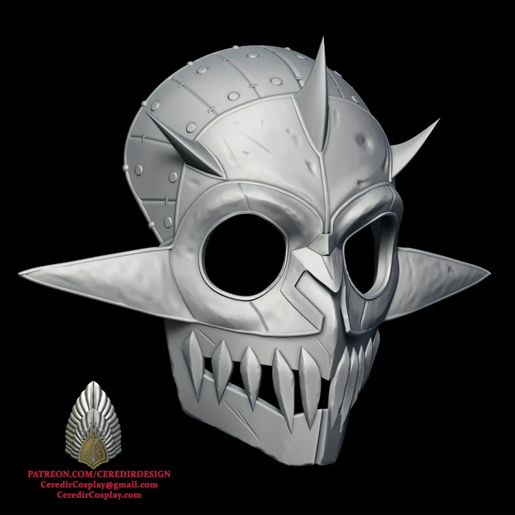 Gaudrim Helmet Rings of power 3D DIGITAL DOWNLOAD