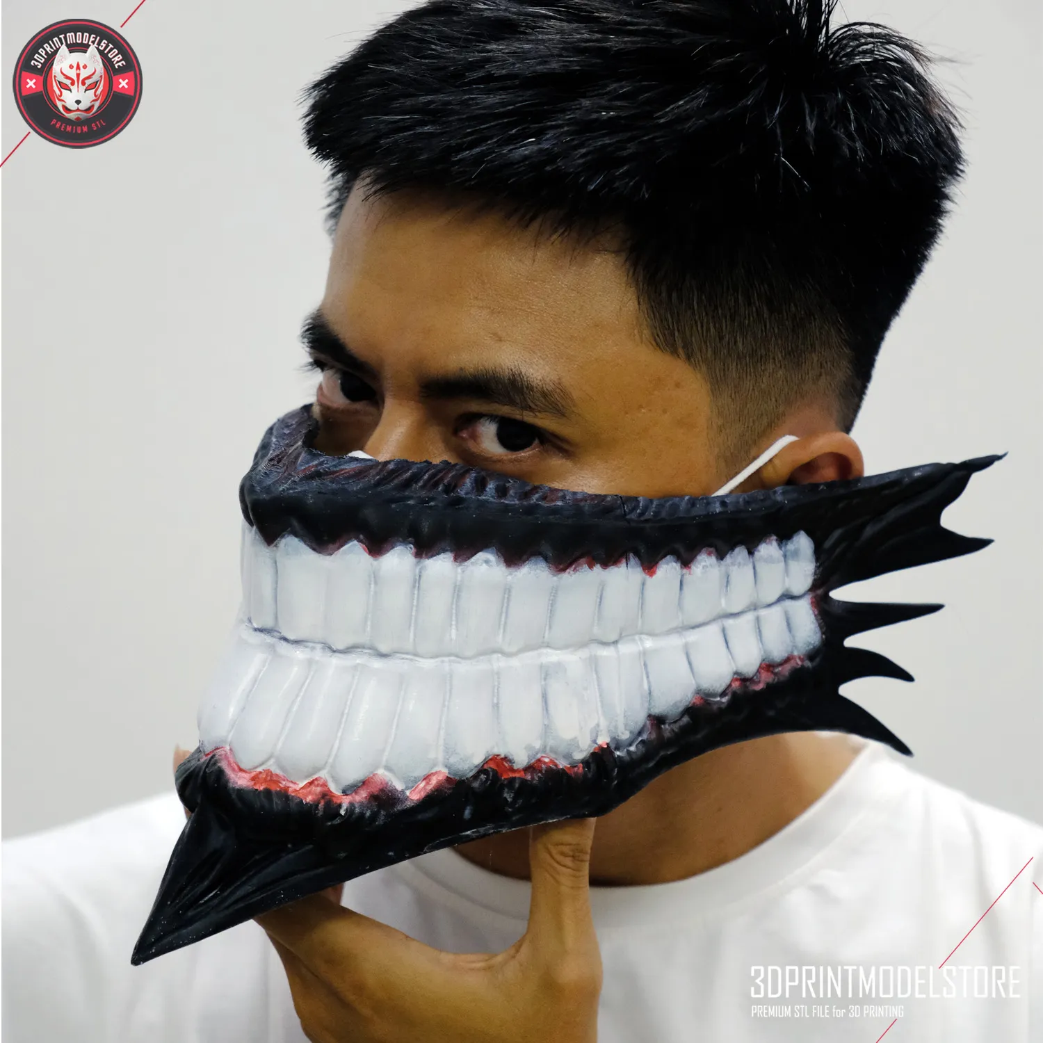 Dandadan Okarun Mask - Anime Cosplay Hollow Mask