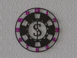 Casino 2 wall clock-1