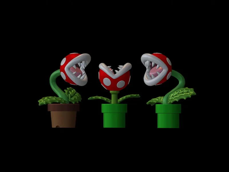 Piranha Plant Super Mario