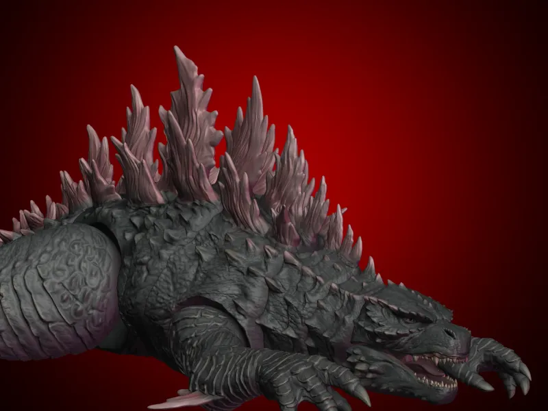 ARTICULATING GODZILLA THE NEW EMPIRE