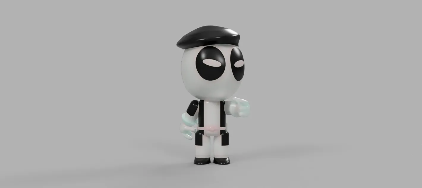 Marvel Comics Mini Mimepool (Wade Winston Wilson)